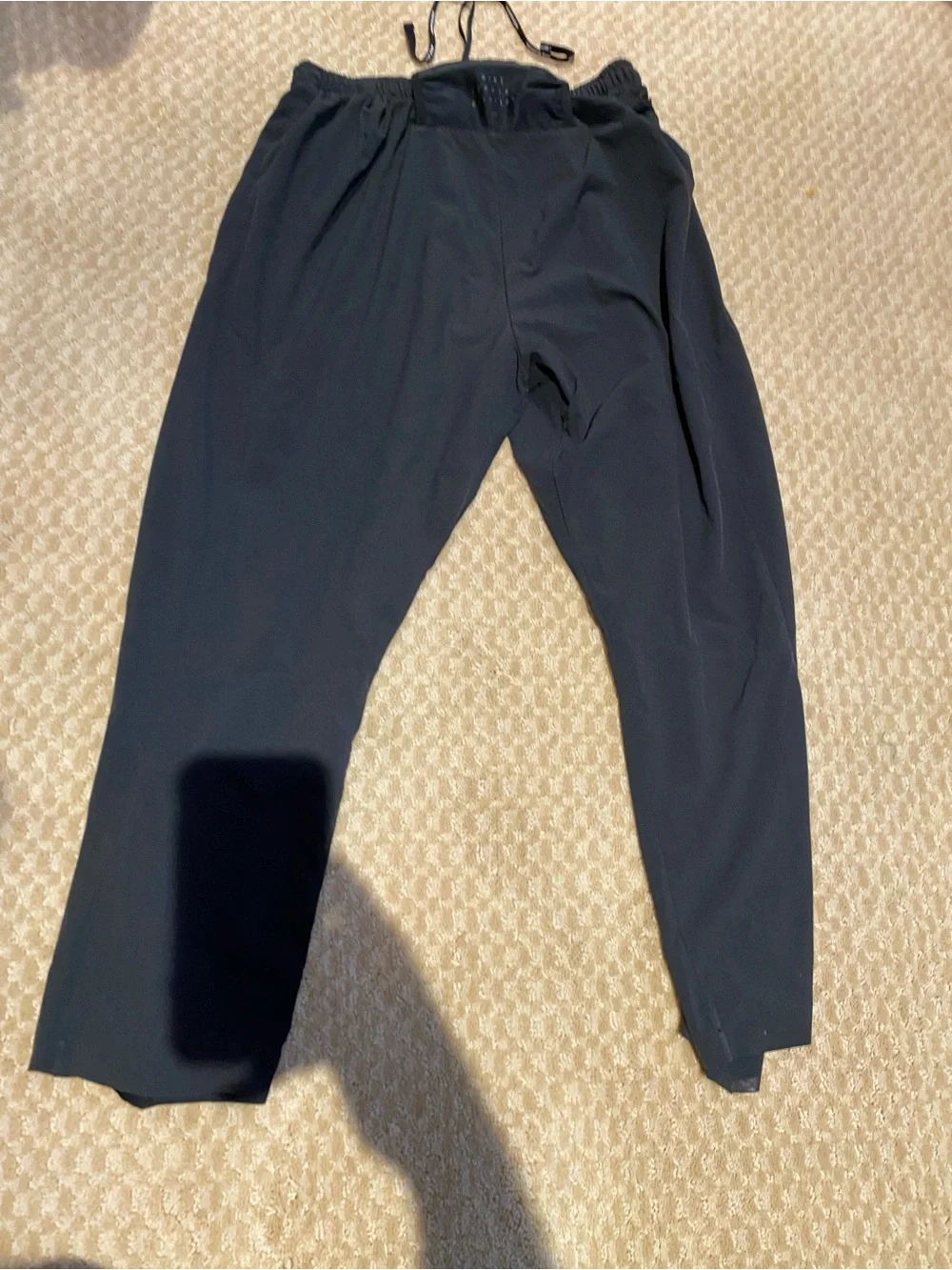 Nike Run Division Running Pants Triple Black 922034 010 US Mens medium